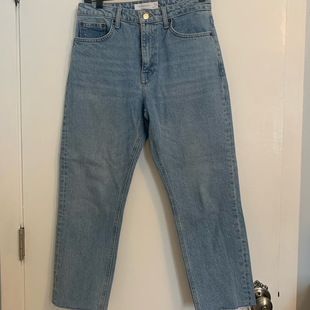 Topshop Straight Jeans